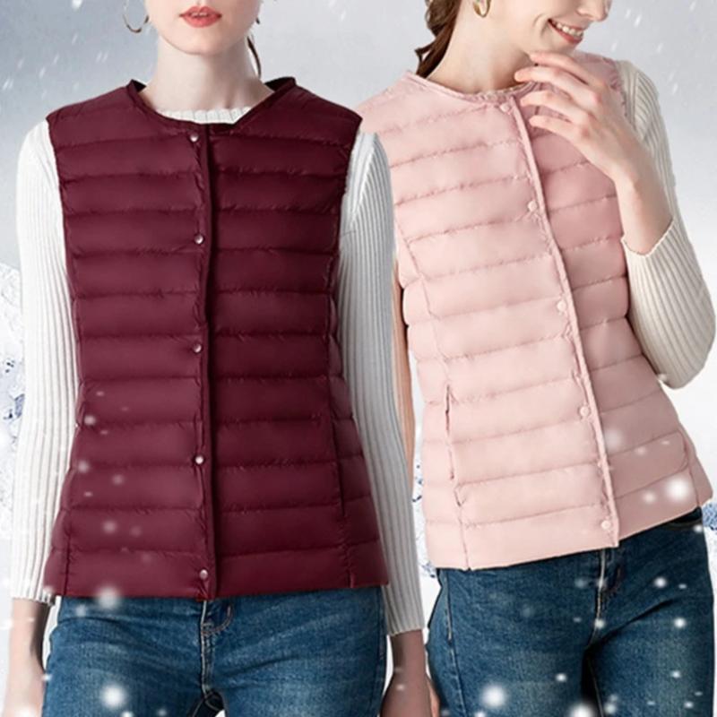 Women's Autumn/Winter Casual Warm Vest | Plus Size