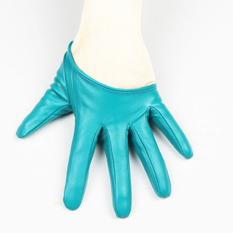 Women's Leather Short Gloves