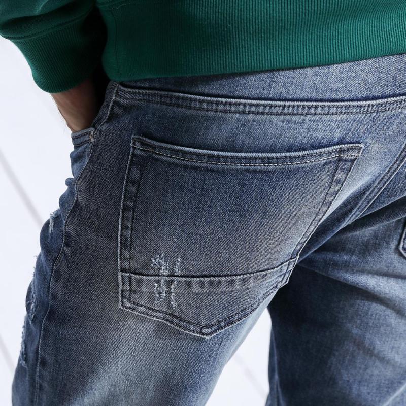 Men's Autumn Casual Denim Trousers