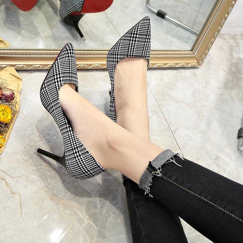Women's Autumn Casual Pointed Shoes With High Heels