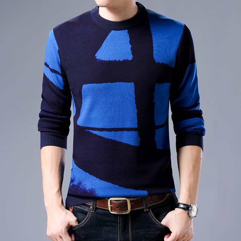 Men's Casual Thick Slim Fit Sweater
