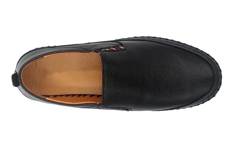 Men's Genuine Leather Slip-Ons | Plus Size