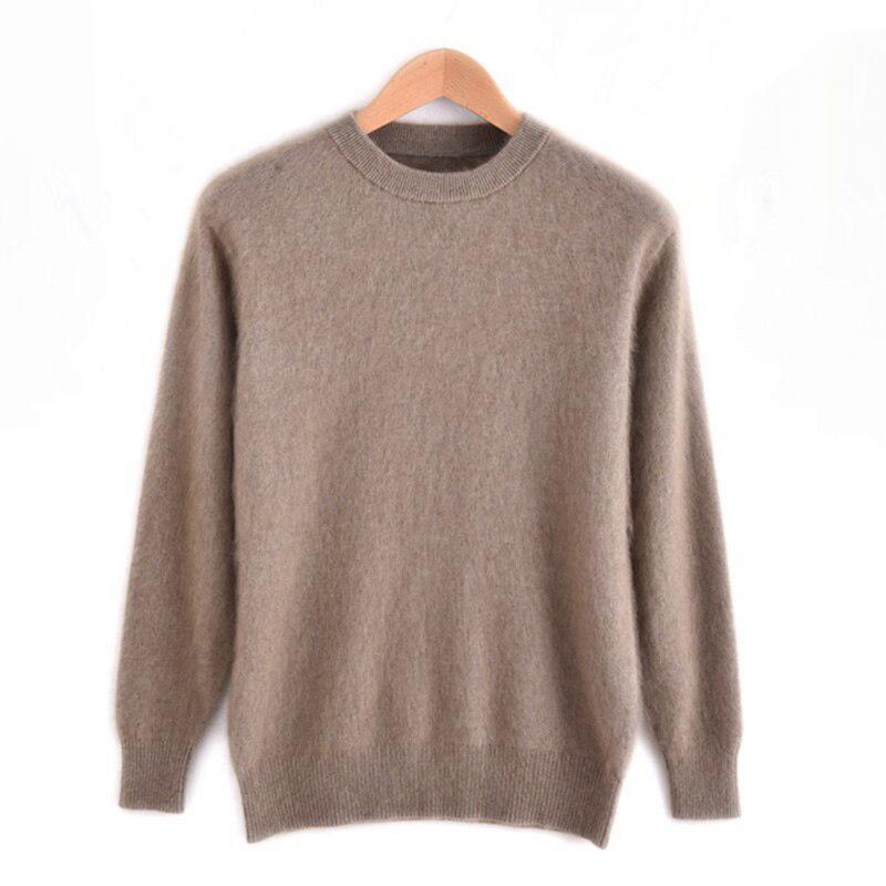 Men's Winter Cashmere O-Neck Sweater