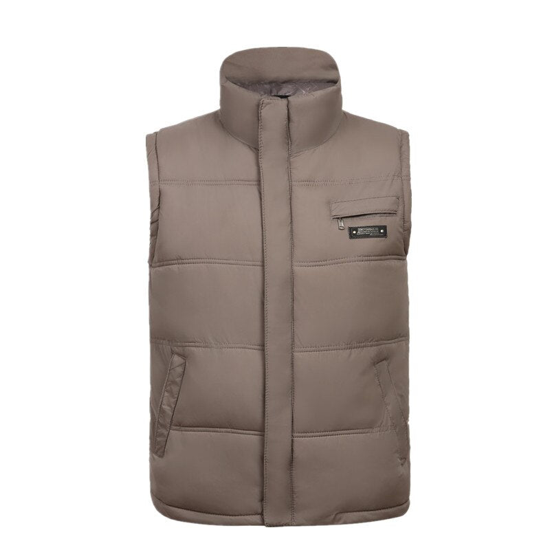 Men's Winter Casual Warm Vest | Plus Size