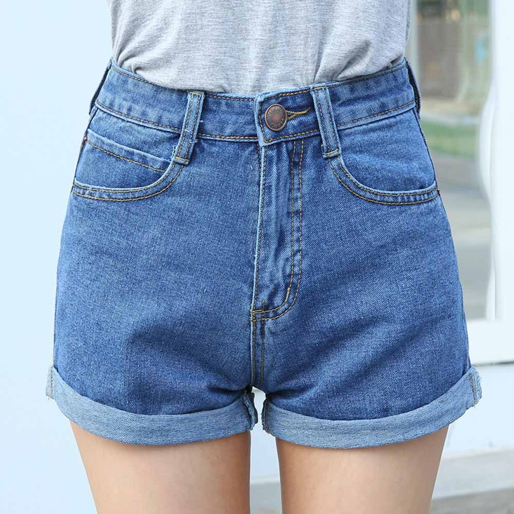 Women's Summer Casual Shorts With High Waist | Plus Size