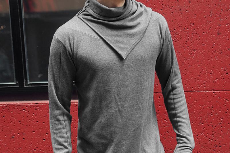 Men's Autumn/Winter Casual Knitted Turtleneck