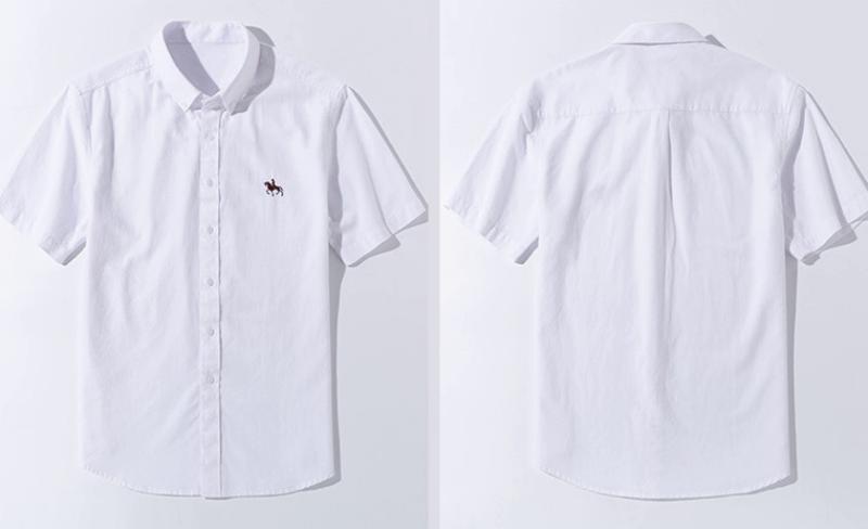 Men's Summer Casual Cotton Short Sleeve Shirt | Plus Size