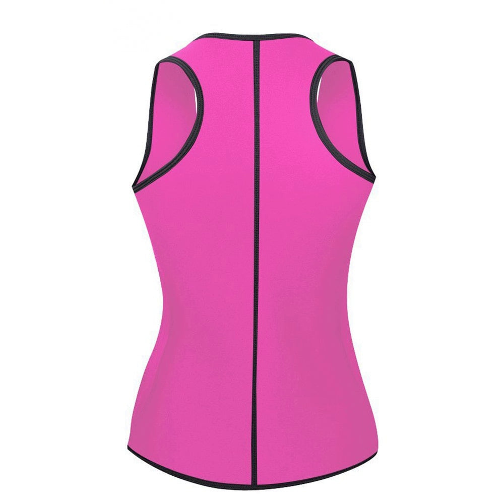 Women's Summer Slimming Vest With Waist Trimmer