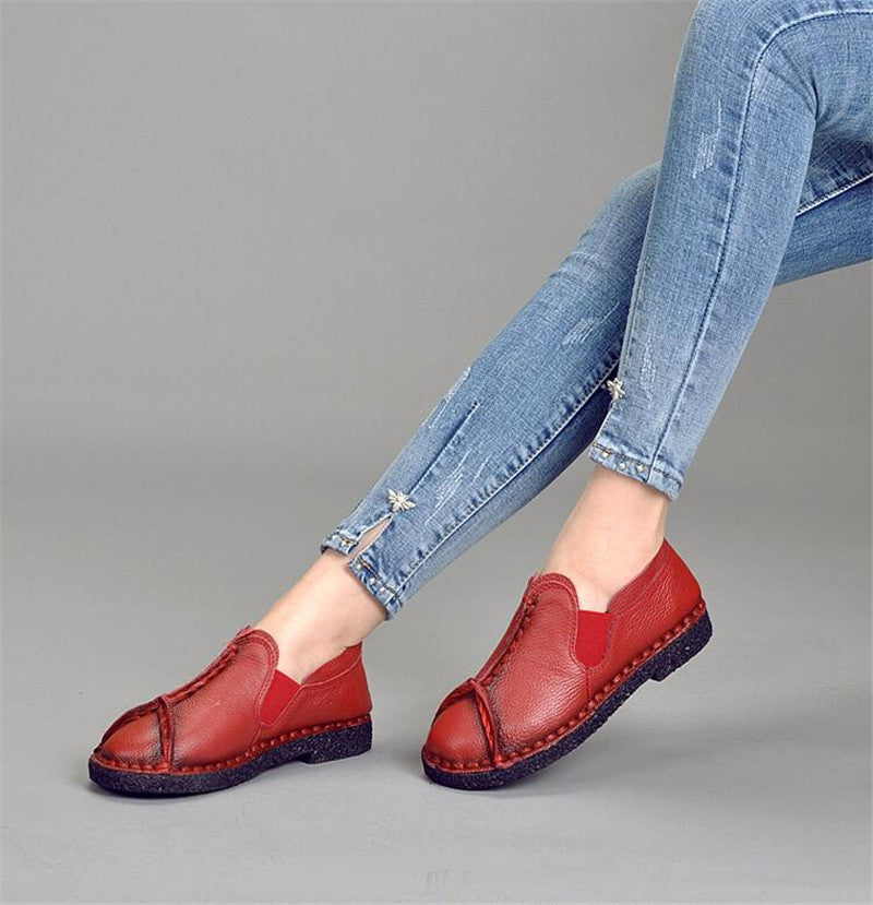 Women's Spring/Autumn Casual Genuine Leather Loafers