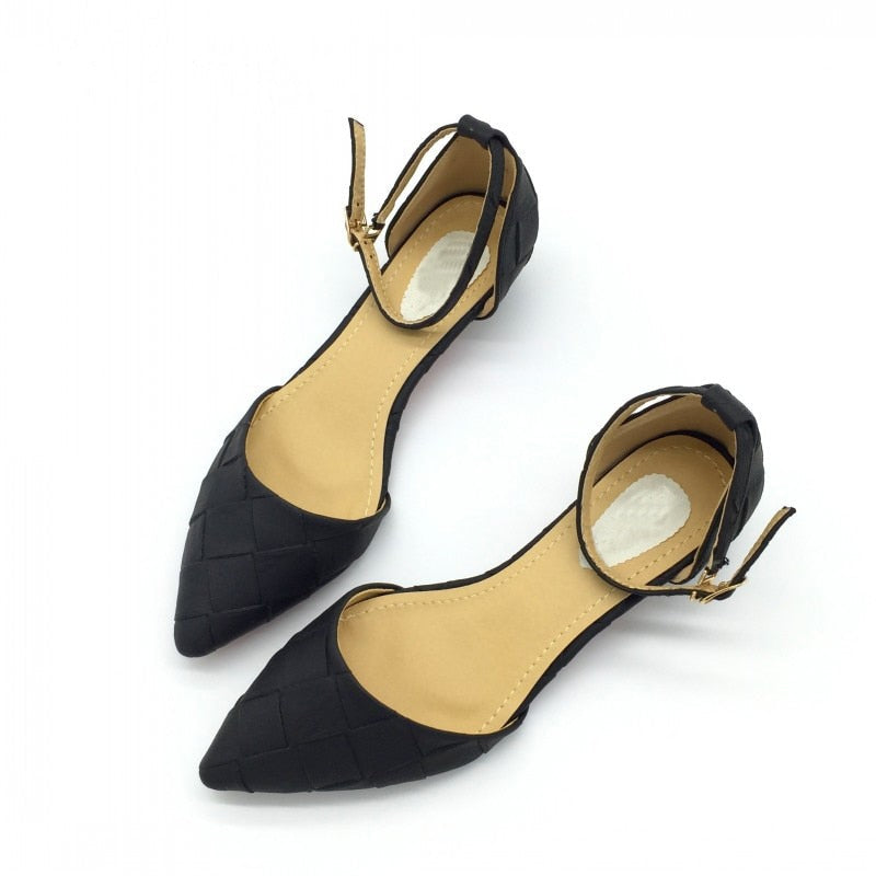 Women's Spring/Autumn Casual Pointed Toe Low Heel Flats