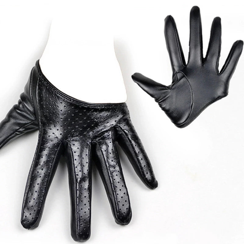 Women's Leather Short Gloves