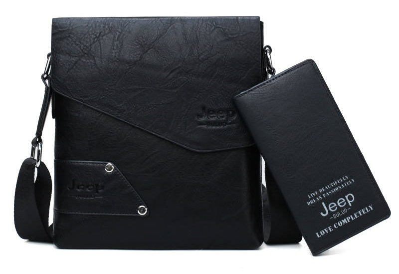 Men's Leather Shoulder Bag For iPad
