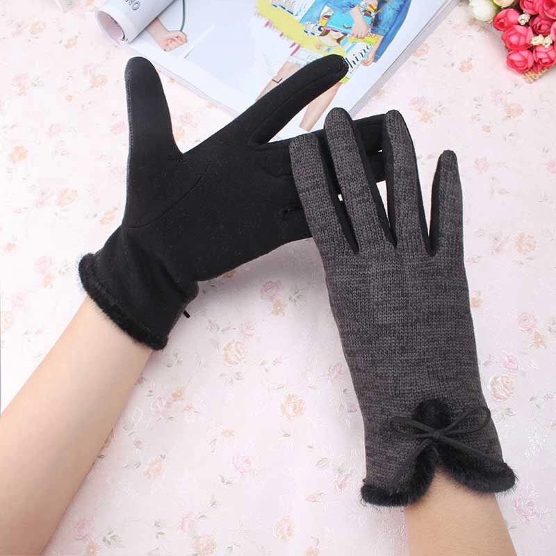 Women's Winter Cotton Warm Gloves | Touch Screen Gloves