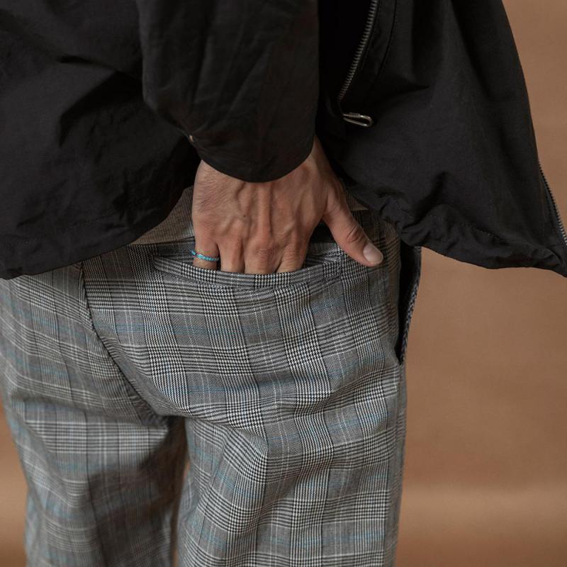 Men's Autumn/Winter Casual Plaid Pants | Plus Size
