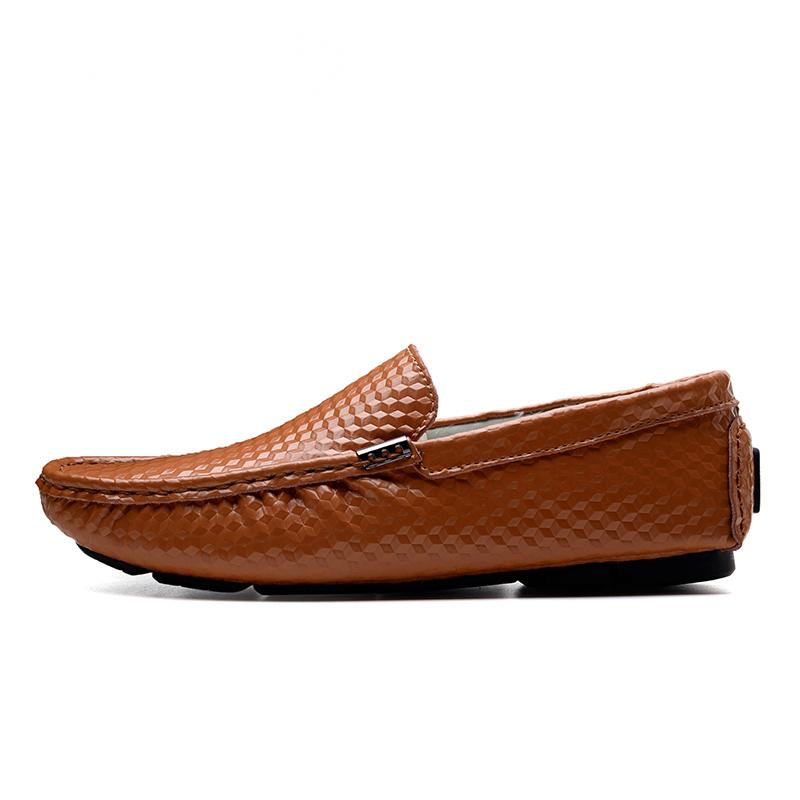 Men's Genuine Leather Slip-Ons