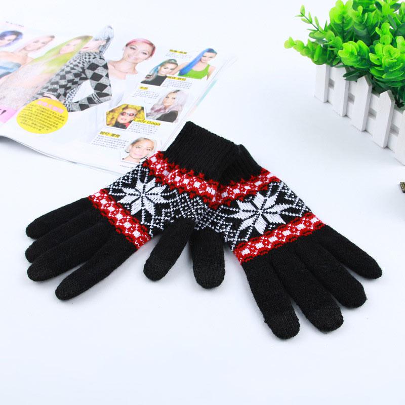 Men's Winter Woolen Knitted Gloves