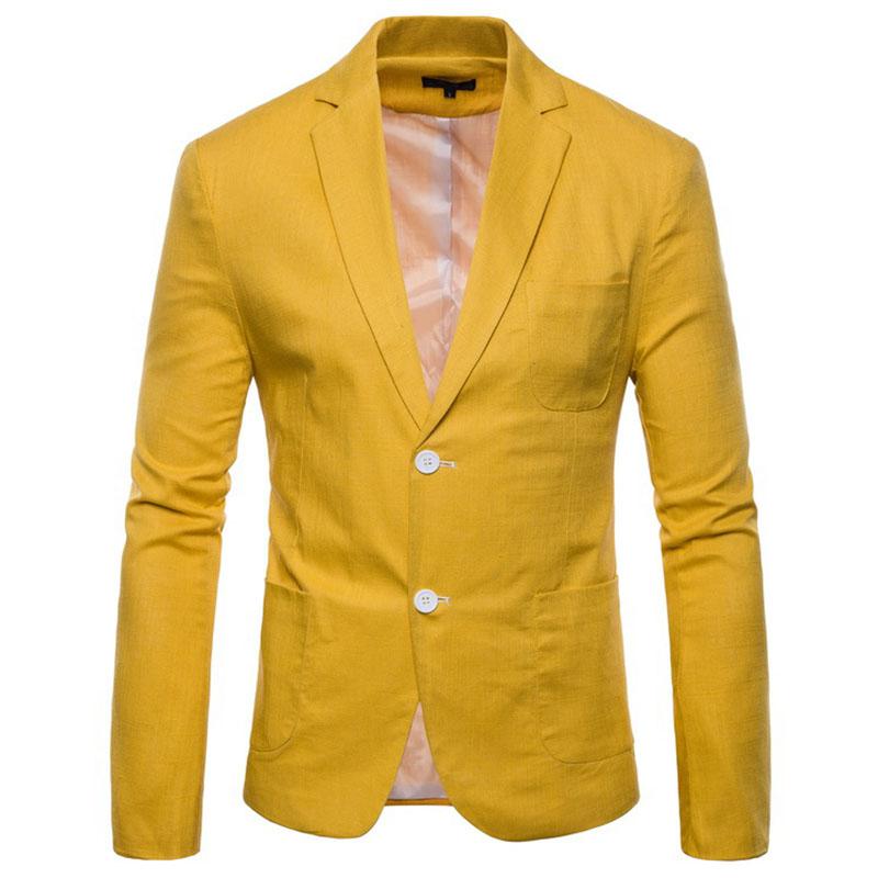 Men's Summer Casual Cotton Blazer | Plus Size
