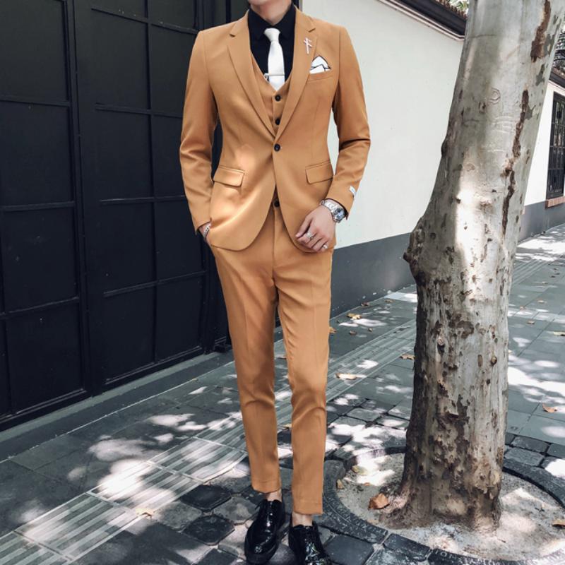 Men's Wedding Suit | Blazer & Vest & Pants