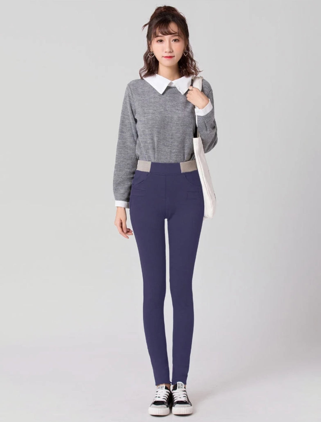 Women's Winter Warm Stretchy Pants | Plus Size