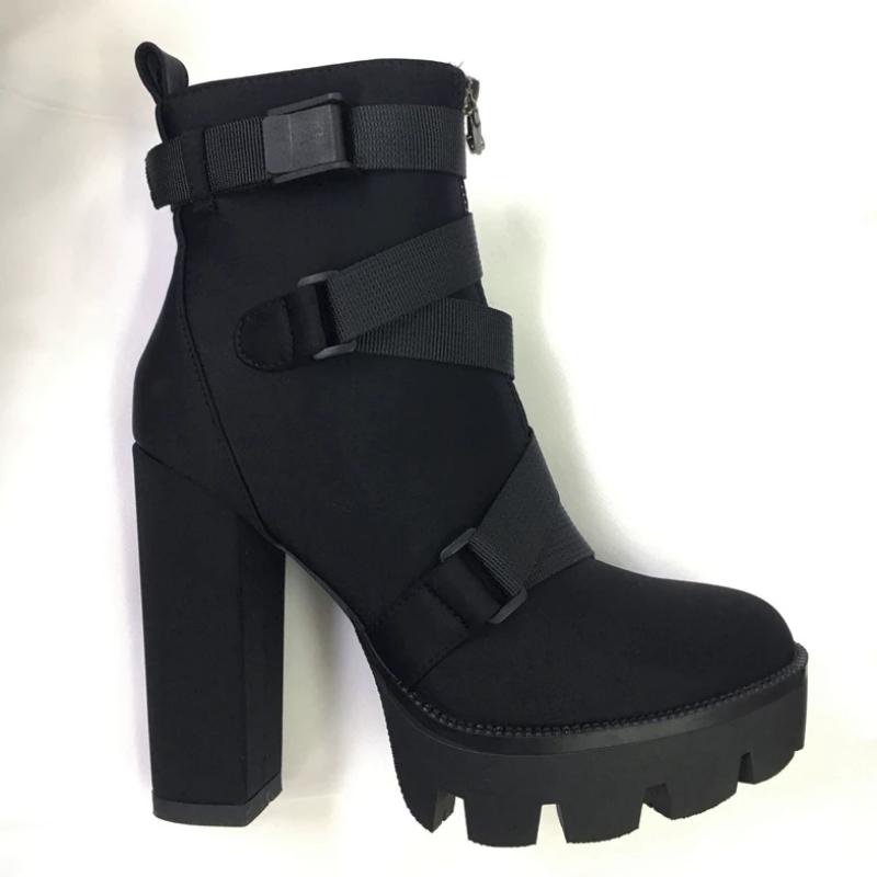 Women's Spring/Autumn Ankle Boots | Plus Size