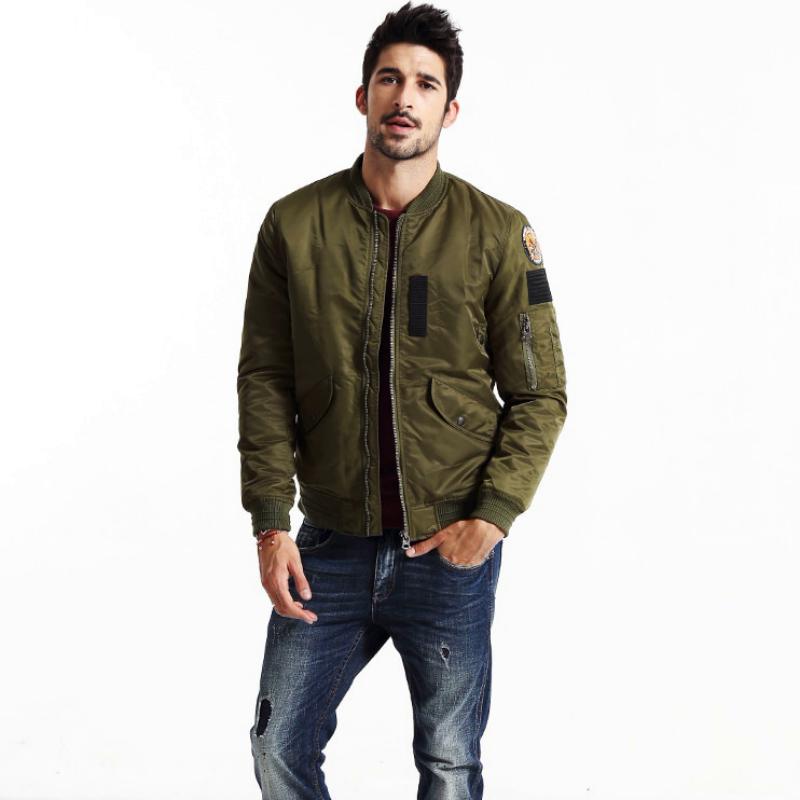 Men's Winter Bomber With Pockets