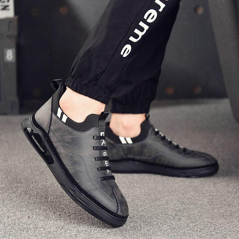 Men's Casual Leather Sneakers