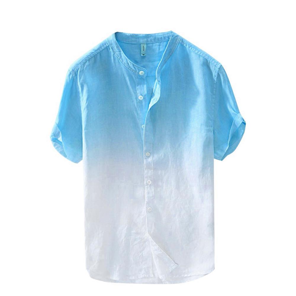 Men's Summer Breathable Short Sleeved Shirt