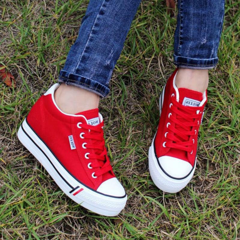 Women's Spring Casual Canvas Sneakers