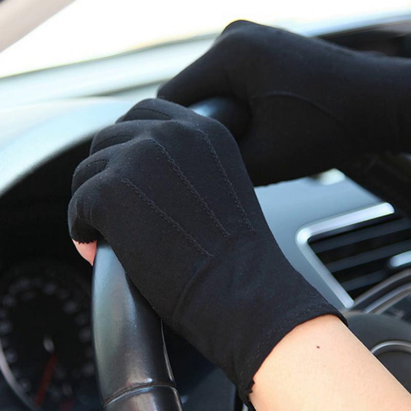 Men's Spring/Summer Fingerless Thin Gloves