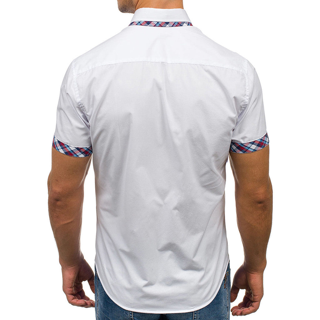Men's Casual Short Sleeved Shirt