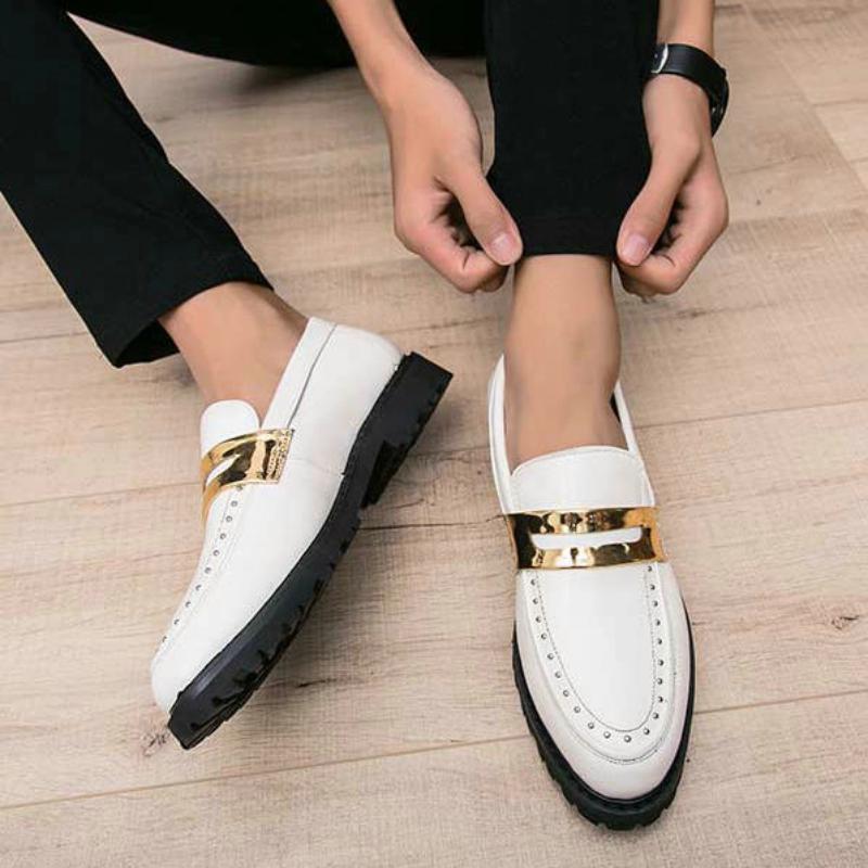 Men's Wedding Leather Loafers