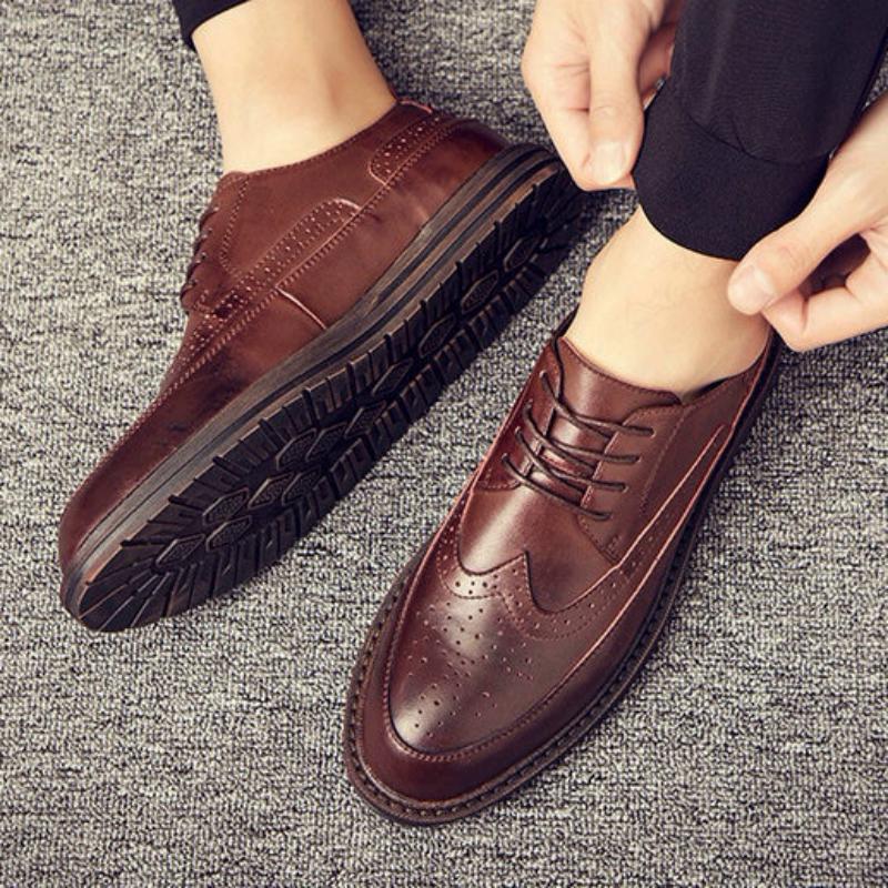 Men's Autumn Leather Dress Shoes