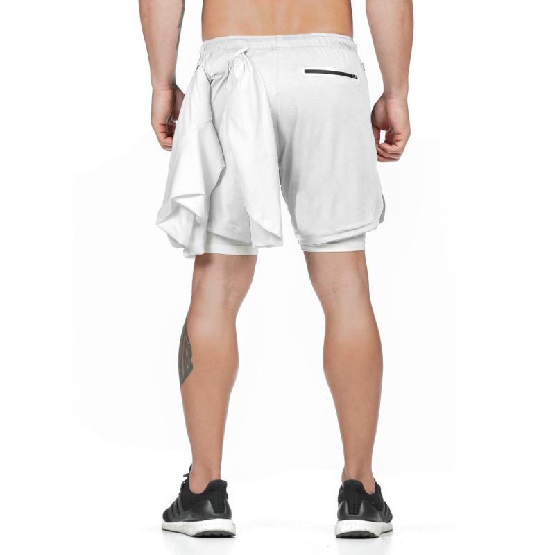 Men's Running Shorts With Zipper Pockets