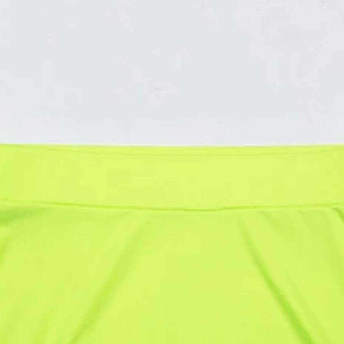 Women's Summer Casual Neon O-Neck Two-Piece Fitness Set