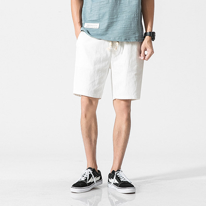 Men's Summer Casual Cotton Breathable Shorts