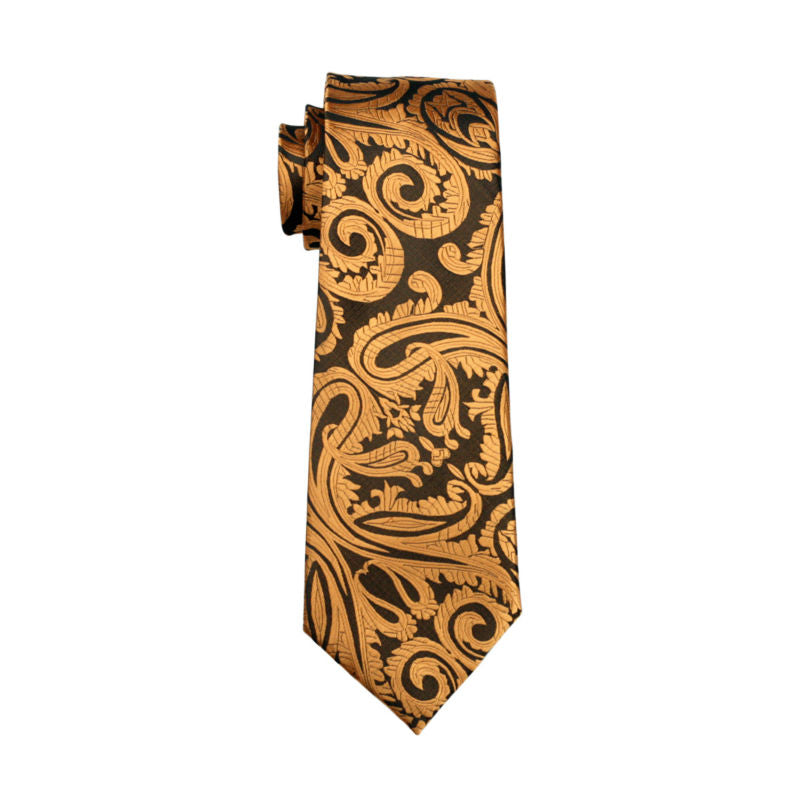 Men's Wedding Silk Tie | Set Of Tie & Handkerchief