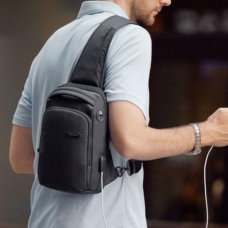 Men's Waterproof Shoulder Bag For 9.7 Inch iPad