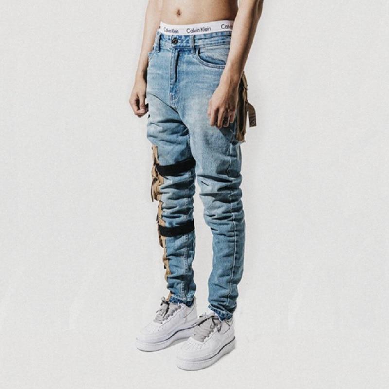 Men's Skinny Jeans With Zipper