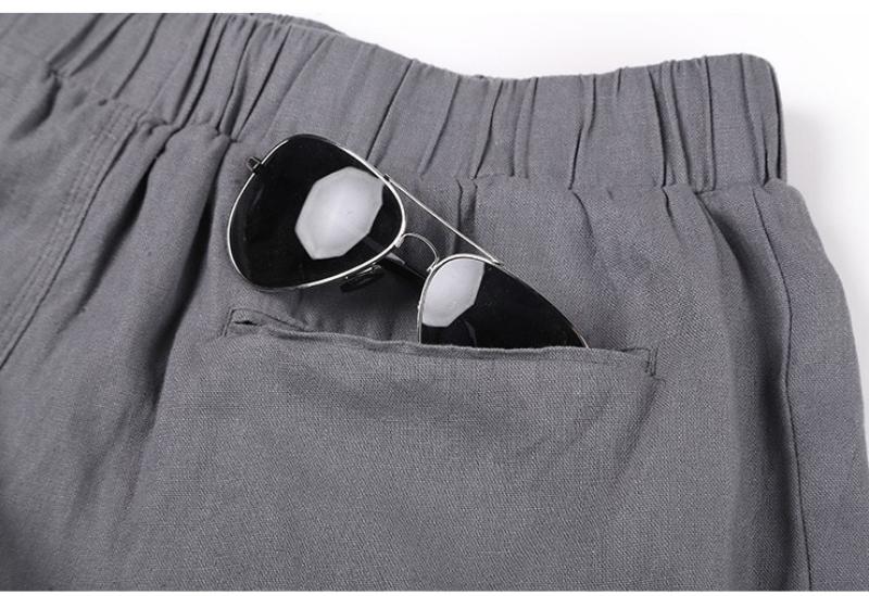 Men's Summer Casual Loose Linen Pants