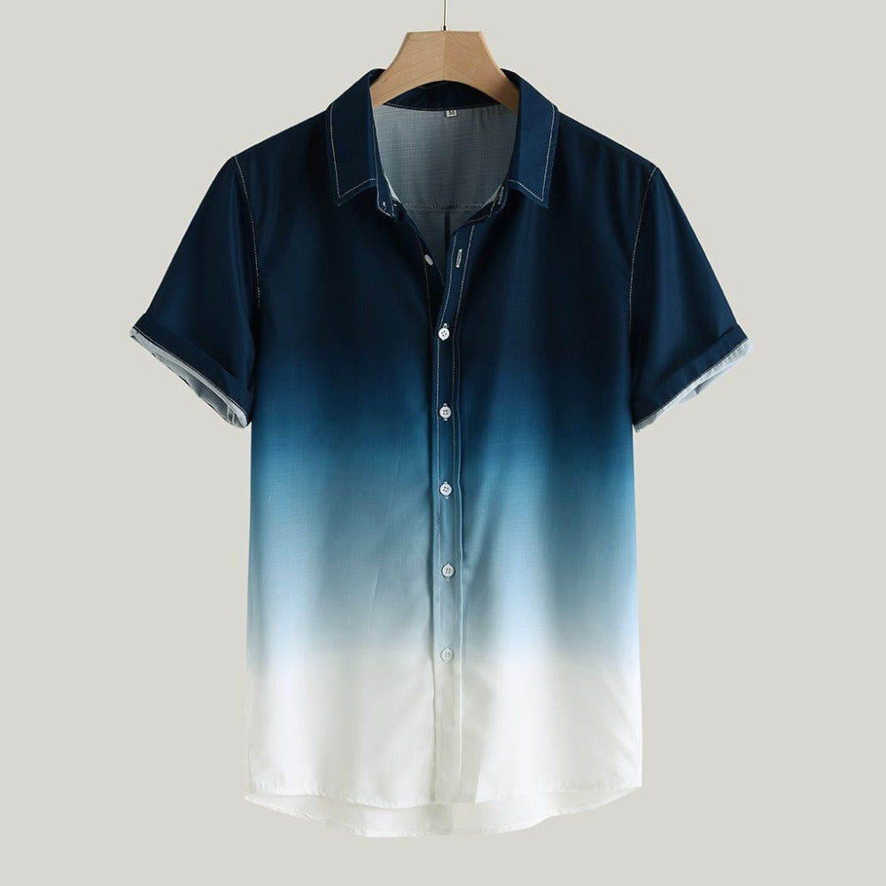 Men's Summer Breathable Short Sleeved Shirt | Plus Size