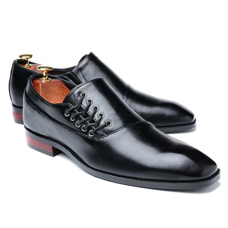 Men's Spring Casual Leather Shoes | Plus Size
