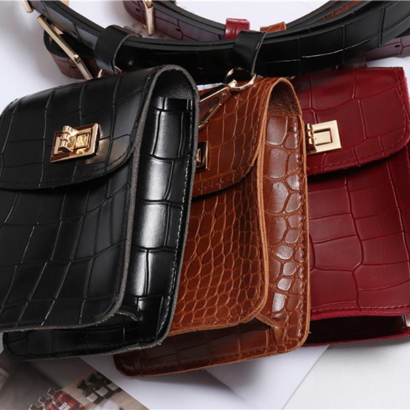 Women's Leather Small Belt Bag