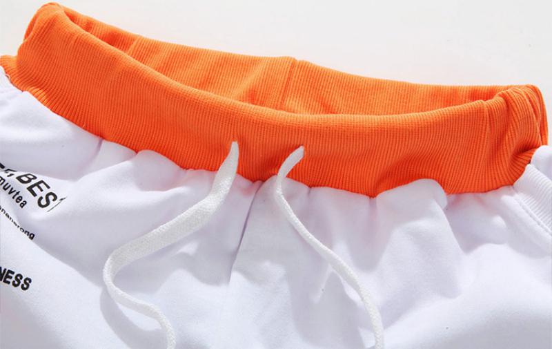 Men's Casual Tracksuit | Short Sleeved Sweatshirt & Shorts