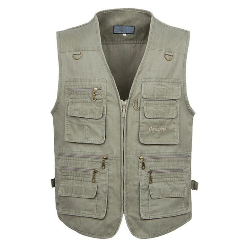 Men's Casual Cotton Vest | Plus Size
