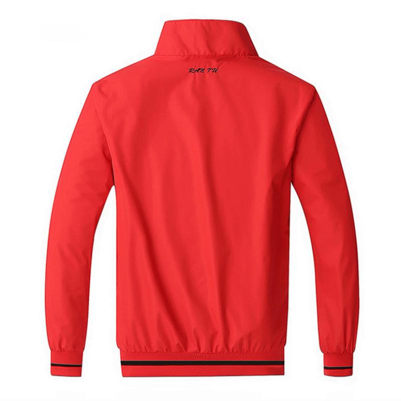 Men's Spring/Autumn Double Sided Jacket | Plus Size