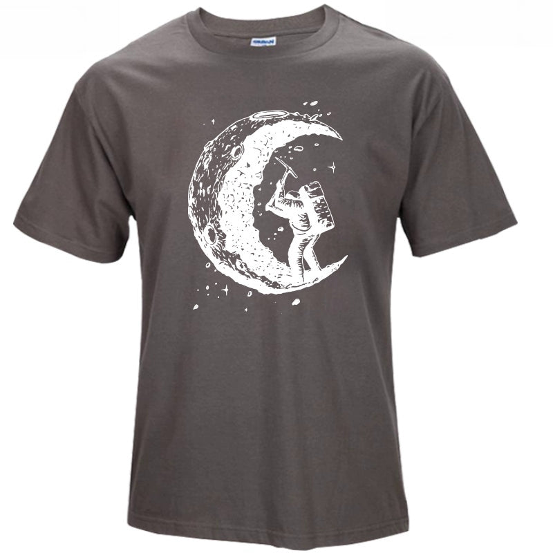 Men's Cotton O-Neck T-Shirt With Print