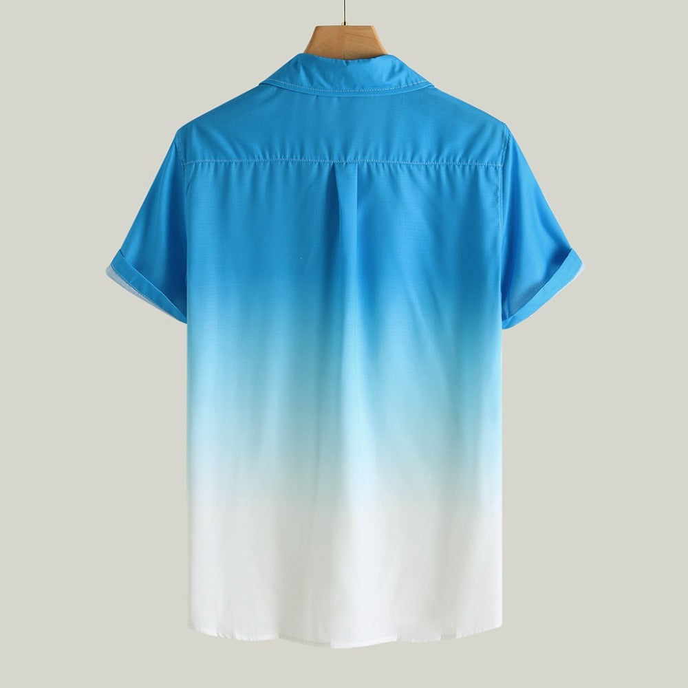 Men's Summer Breathable Short Sleeved Shirt | Plus Size