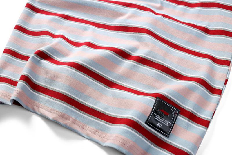 Men's/Women's Summer Casual Striped T-Shirt