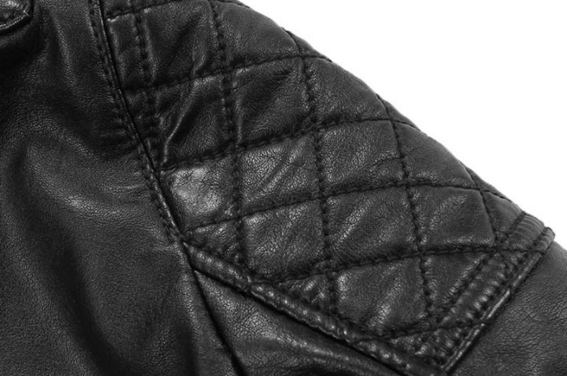 Men's Spring Leather Jacket