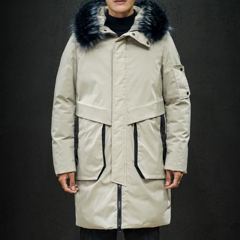 Men's Winter Casual Warm Thick Parka | Plus Size